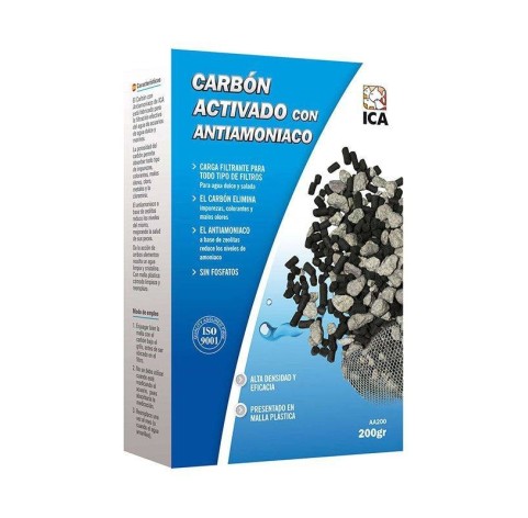 Carbón Activado + Zeolita Anti amoniaco ICA